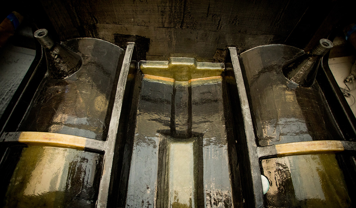 Photo of boat construction