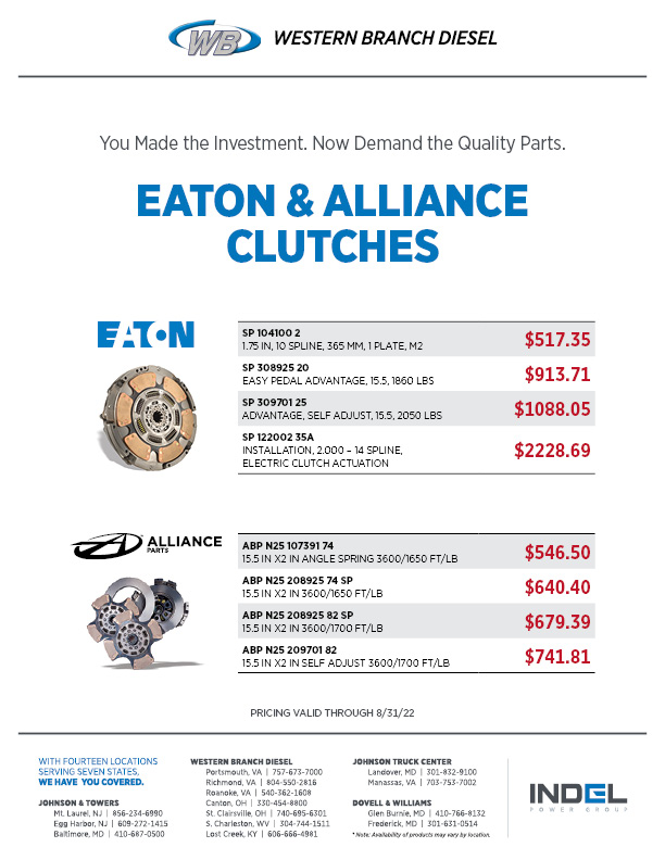 Image of Eaton & Alliance Clutches flyer